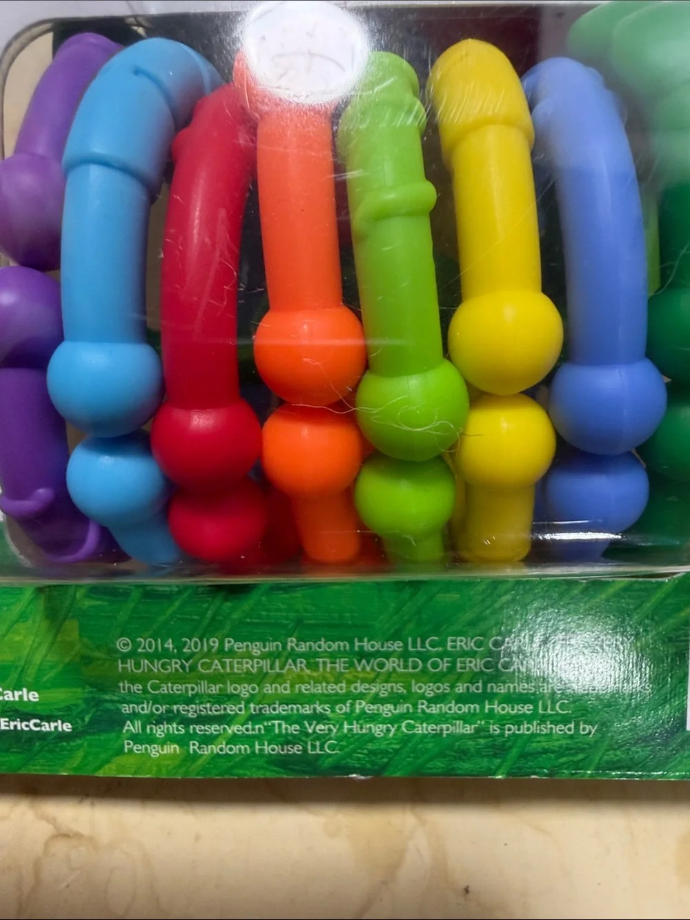 Very Hungry  Caterpillar Teether. NEW